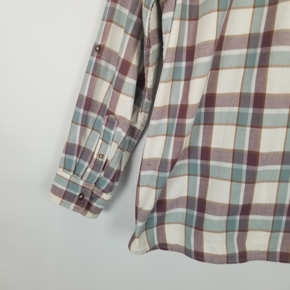 Carhartt Plaid Button Down Front Shirt XXL 100% Cotton - Picture 12 of 16
